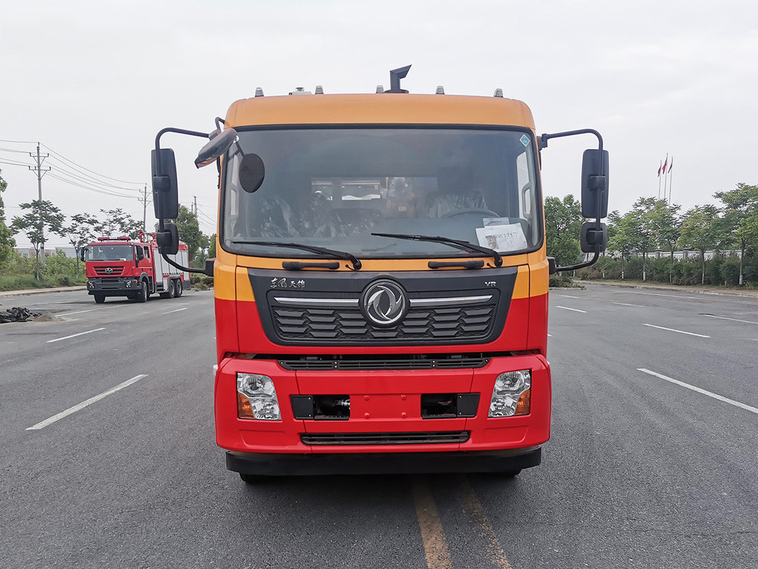 东风天龙后双桥23方清洗吸污车