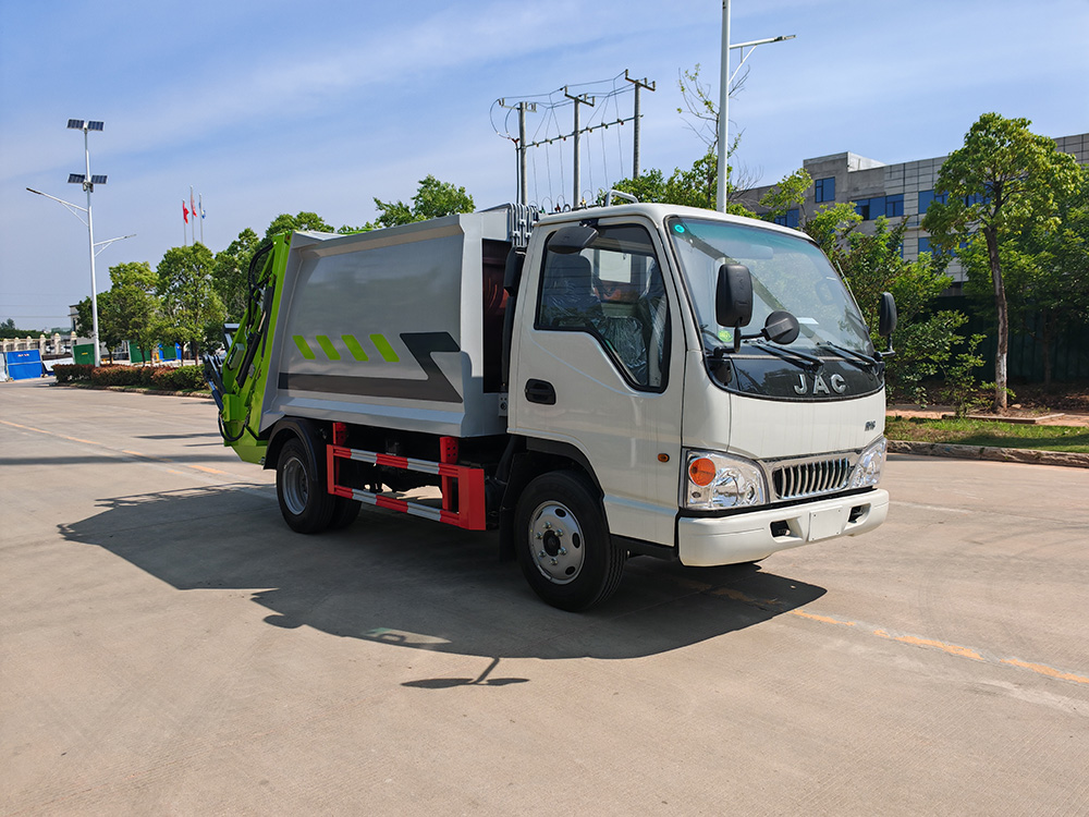 6.5方蓝牌江淮康铃H1压缩垃圾车（全柴150马力）